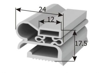 E-tp-02 VİTRİN BUZDOLABI MIKNATISLI SAC ALTI CONTA