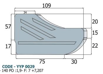 E-yyp-0029 yarım yan panel